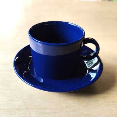 Arabia Teema kahvikuppi, sininen